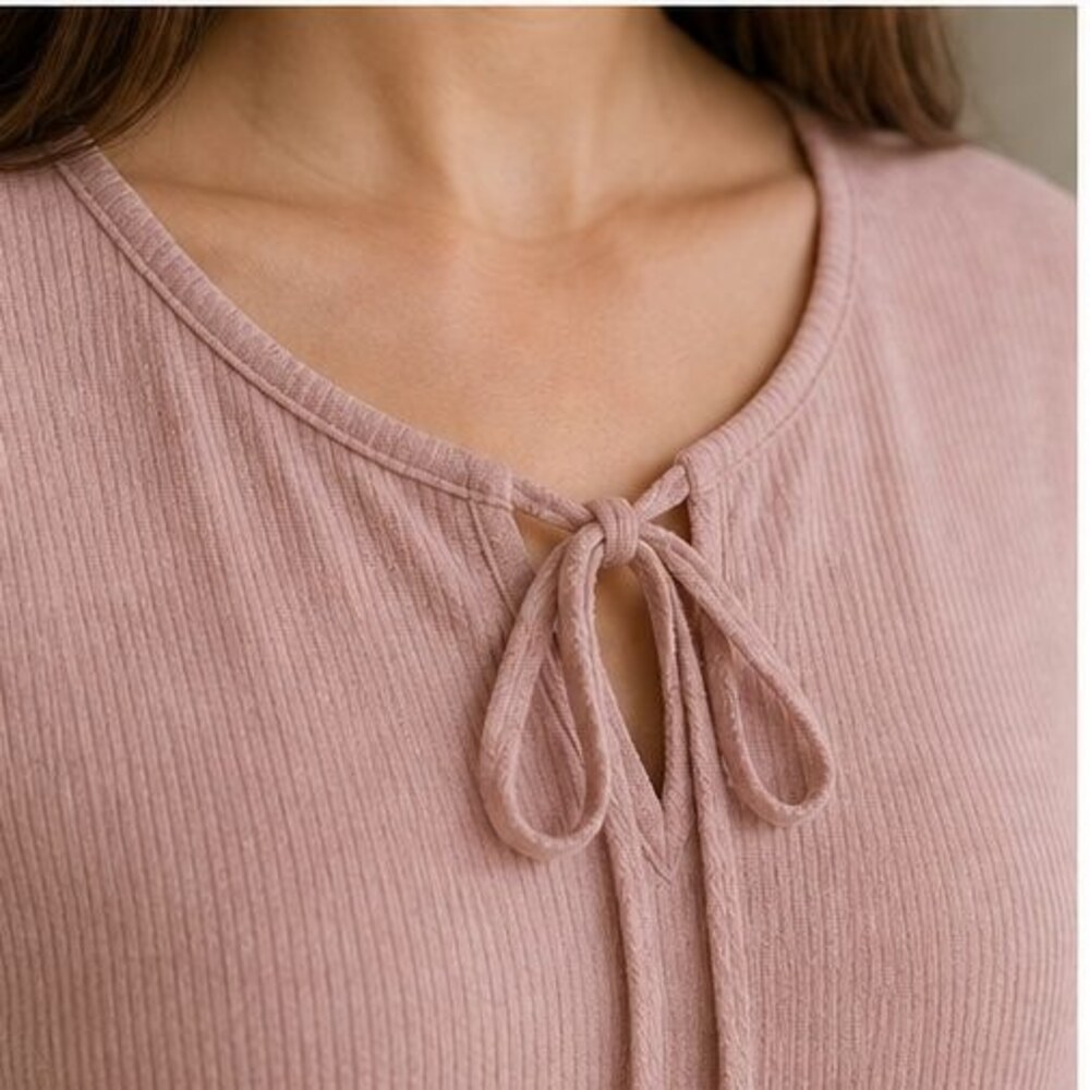 Navy Tunic Blouse - Picture 4 of 6